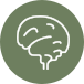 Brain icon for service two.